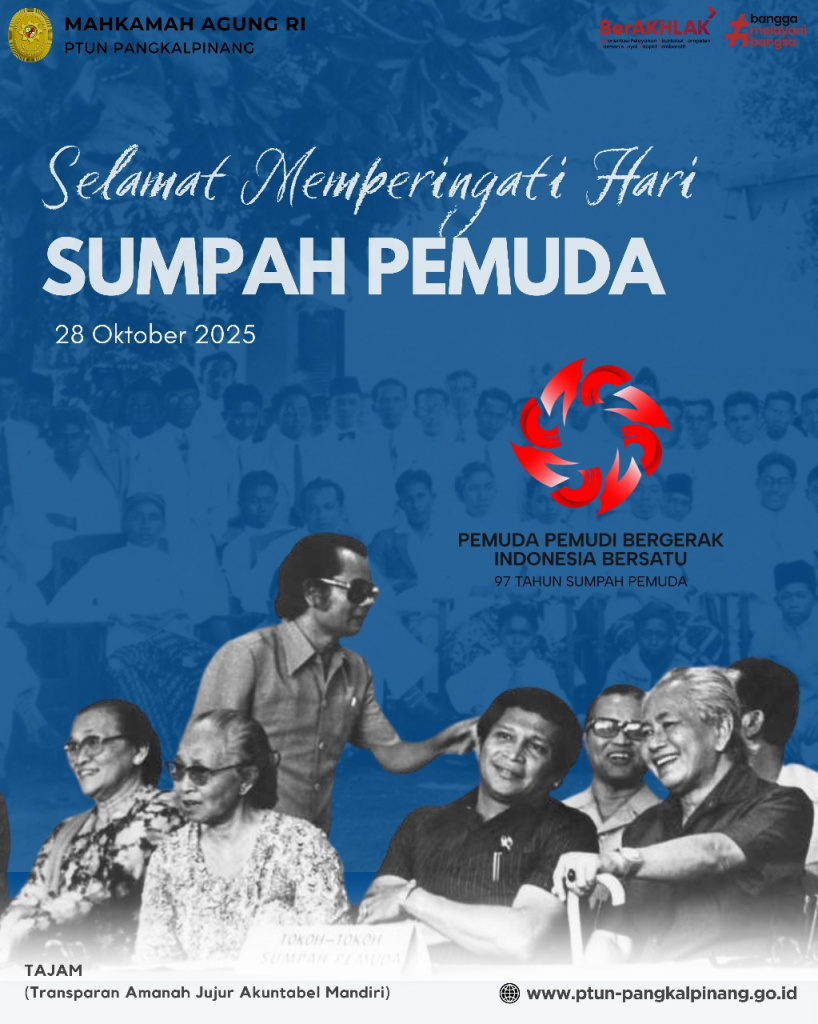 SELAMAT MEMPERINGATI HARI SUMPAH PEMUDA!