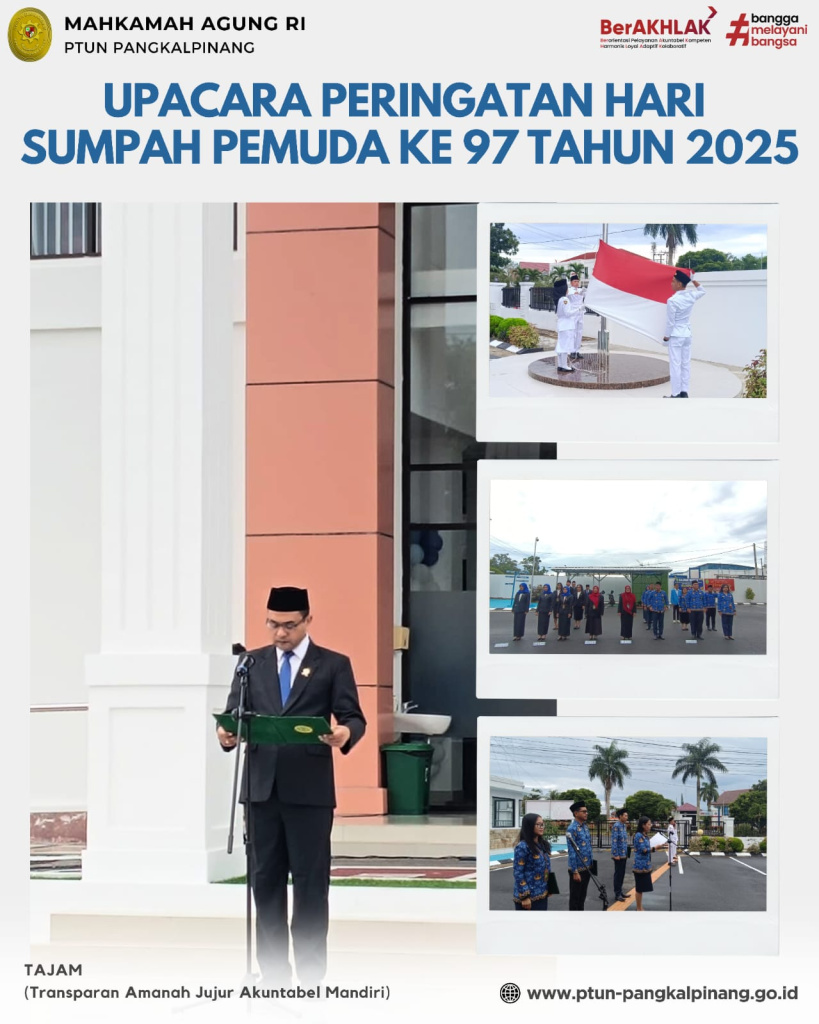 UPACARA MEMPERINGATI HARI SUMPAH PEMUDA